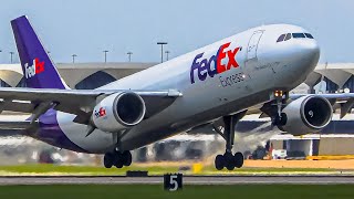 20 MINS of MEMPHIS Plane Spotting MEMKMEM [upl. by Alemahs334]