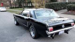 Mustang 1965 V8 289  perfect exhaust sound [upl. by Conley350]