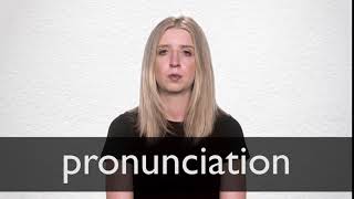 How to pronounce PRONUNCIATION in British English [upl. by Halueb]