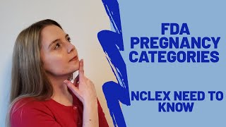 PREGNANCY FDA MEDICATION CATEGORIES [upl. by Rennob]