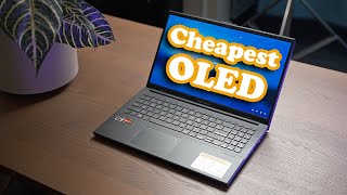 Gaming On The CHEAPEST Laptop With An OLED Display [upl. by Rockel]