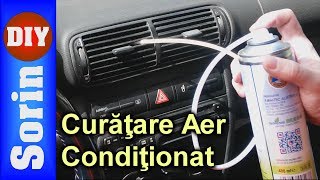 Curatare  Igienizare Aer Conditionat Auto [upl. by Garwin554]