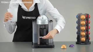 How To Descale Nespresso Vertuoline 2020 step by step [upl. by Annairdna]