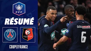 PSG Rennes  10  Le résumé  Coupe de France 202324 [upl. by Zapot605]