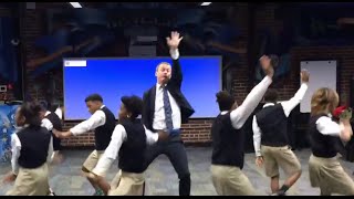 Teacher Dancing With Students Goes Viral [upl. by Muir]