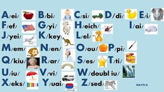 English Alphabet Pronunciation  Alphabet ABC Pronunciation [upl. by Michey792]