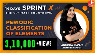 Periodic Classification of Elements Sprint X  Class 10 Chemistry Science Chapter 5 NCERT Solutions [upl. by Attenrad]