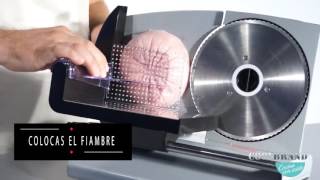 COOLBRAND  CORTADORA DE FIAMBRE POWER SLICER [upl. by Clerissa]