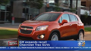 GM Expands Chevy Trax SUV Recall [upl. by Cran]