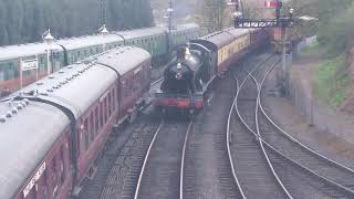 Bridgnorth England Severn Valley Railway 4K [upl. by Alanson]