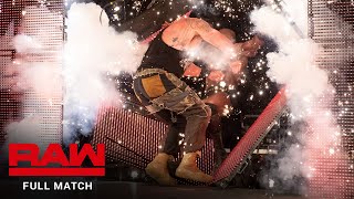 FULL MATCH  Braun Strowman vs Bobby Lashley – Falls Count Anywhere Match Raw July 1 2019 [upl. by Airolg]