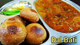 कुकर में बनाये राजस्थान के प्रसिद्ध दाल बाटी  Dal Bati  Chef Bhupi  Honest Kitchen [upl. by Eissalc]