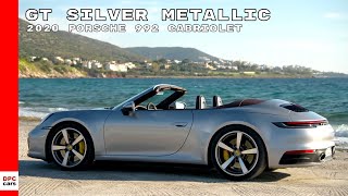 2020 Porsche 992 911 Carrera S Cabriolet  GT Silver Metallic [upl. by Lletnohs]