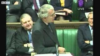 Tony Blair vs John Major  quotWeak weak weakquot [upl. by Leba344]