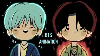 SUGA vs AGUST D Animation [upl. by Jacques341]