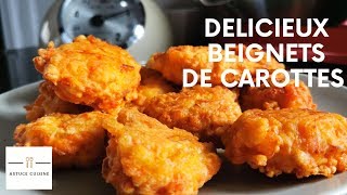 BEIGNETS DE CAROTTES DÉLICIEUX ET FACILES [upl. by Libre]