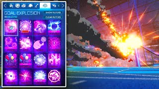 Every GOAL EXPLOSION On Rocket League In 2021 [upl. by Araccot]