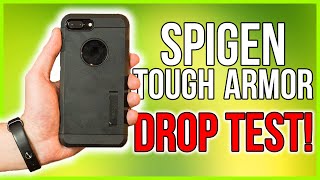 Spigen Tough Armor Case Review amp Extreme Drop Test [upl. by Anilec569]