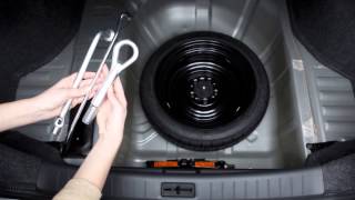 2015 NISSAN Sentra  Spare Tire and Tools [upl. by Laverne]