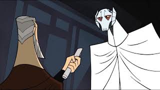 The Clone Wars Count Dooku trains General Grievous [upl. by Enayr267]