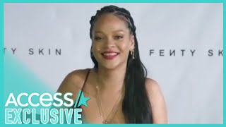 Rihanna Recalls The Moment She Fell In Love With Makeup [upl. by Etterraj]