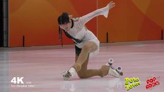 4K Natalia baldizzone morales Mundial Wrg 2019 patinaje Barcelona [upl. by Ardnala835]