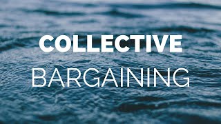 COLLECTIVE BARGAINING  Concept amp Process [upl. by Lawtun]