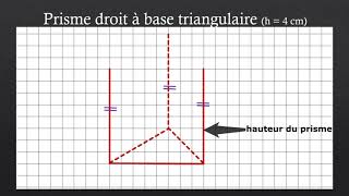 Tracer un prisme droit en perspective cavalière [upl. by Roseanne]