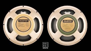 Celestion Greenback vs Creamback 75 [upl. by Redan]