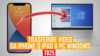 Guida Trasferimento video da iPhone a PC Windows SENZA PERDITA DI QUALITA [upl. by Denton]