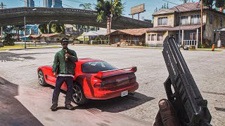 GTA San Andreas Remastered Gameplay  GTA San Andreas in GTA 5 [upl. by Zwiebel]