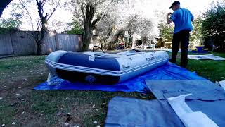 Tobin Sports 11 inflatable boat instructions [upl. by Belac]