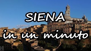 Cosa vedere a Siena 10 cose da fare in un giorno a Siena [upl. by Anerual]