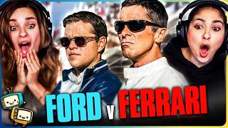 FORD v FERRARI 2019 Movie Reaction  First Time Watch  Christian Bale  Matt Damon [upl. by Hurff]