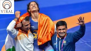 Vinesh Phogat Final Match  Wrestler Wins A Gold Medal In 50kg Freestyle [upl. by Portie]