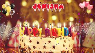 JENISHA Birthday Song – Happy Birthday Jenisha [upl. by Yrolam512]