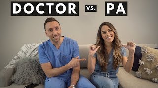 DOCTOR vs PA Physician Assistant  Q amp A [upl. by Ronnica342]