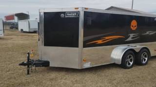 7x14 Haulmark Low Hauler  Motorcycle Trailer [upl. by Namara]