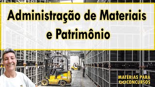 Administração de materiais e patrimônio [upl. by Duwalt798]