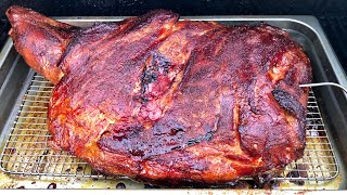 Smoked Kurobuta Whole Pork Shoulder [upl. by Lonne]