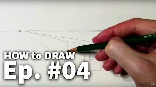 Learn to Draw 04  OnePoint Perspective [upl. by Vaasta]