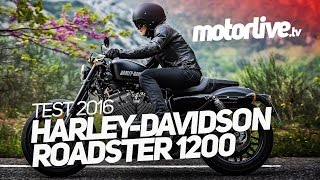 HarleyDavidson Roadster 1200 2016  TEST [upl. by Rma]