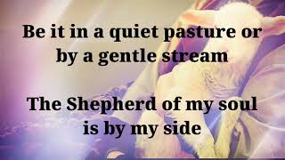 Shepherd Of My Soul  Marty Nystrom Lyrics [upl. by Ahsenev]