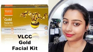 VLCC Gold Facial at Home step by step  Gold Facial at Home [upl. by Nareht60]