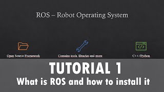 ROS Tutorial 1 What is ROS and How to Install [upl. by Nnyllaf]