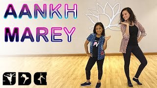 Easy Dance steps for aankh Marey song  Shipras Dance Class [upl. by Salangi]