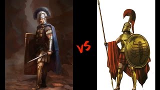 Spartans VS Roman Legionnaire  Training and Equipment  History That Changed the World  002 [upl. by Avuha]