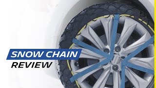 Stephane Sarrazin review of MICHELIN Snow Chain  Michelin [upl. by Gilberte]