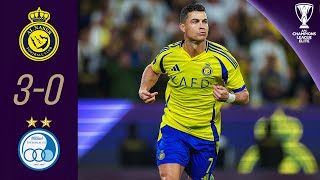 Ronaldo amp Durán fire Al Nassr through  Al Nassr KSA  Esteghlal FC IRN  Highlights ACL Elite™ [upl. by Isacco]