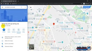 GOOGLE MAPS Haritalar Koordinat Nasıl Bulunur [upl. by Gujral]